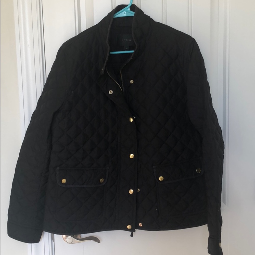J. Crew black down jacket